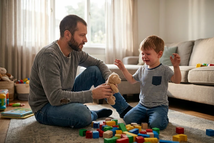 Wybuchy złości u 4-latka