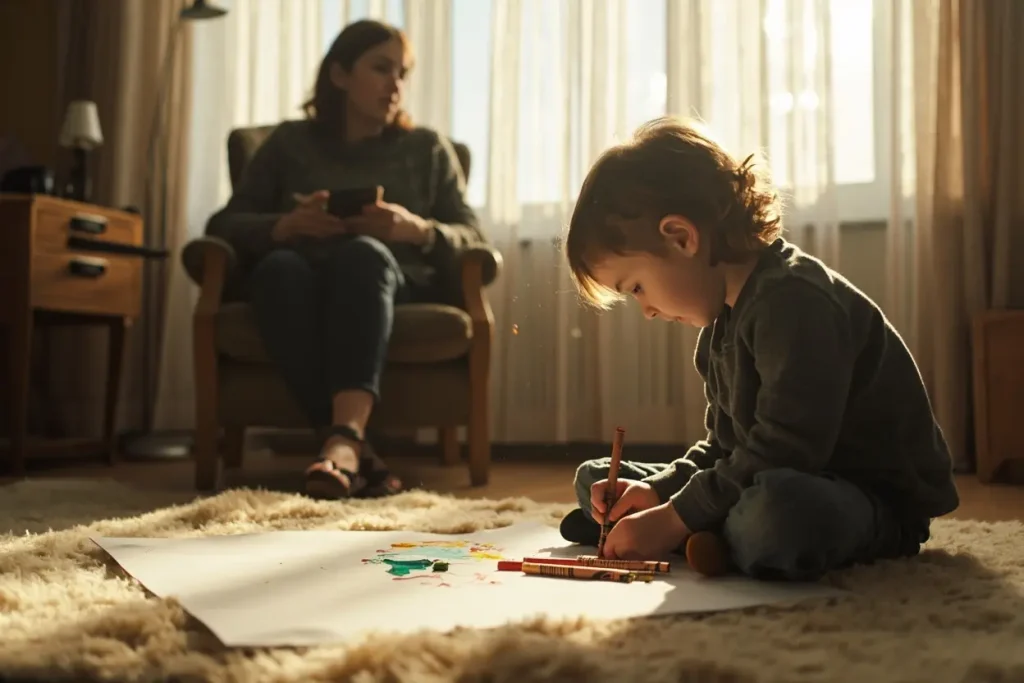 dziecko świadkiem przemocy domowej