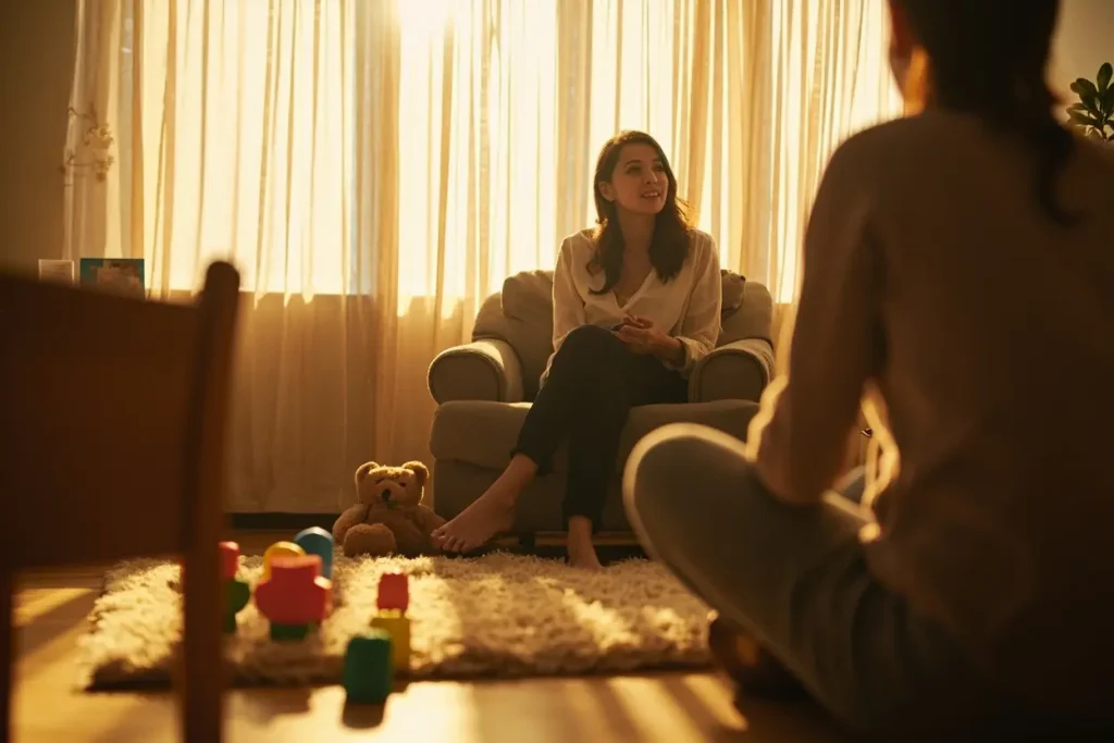 pierwsza wizyta u psychologa dziecięcego