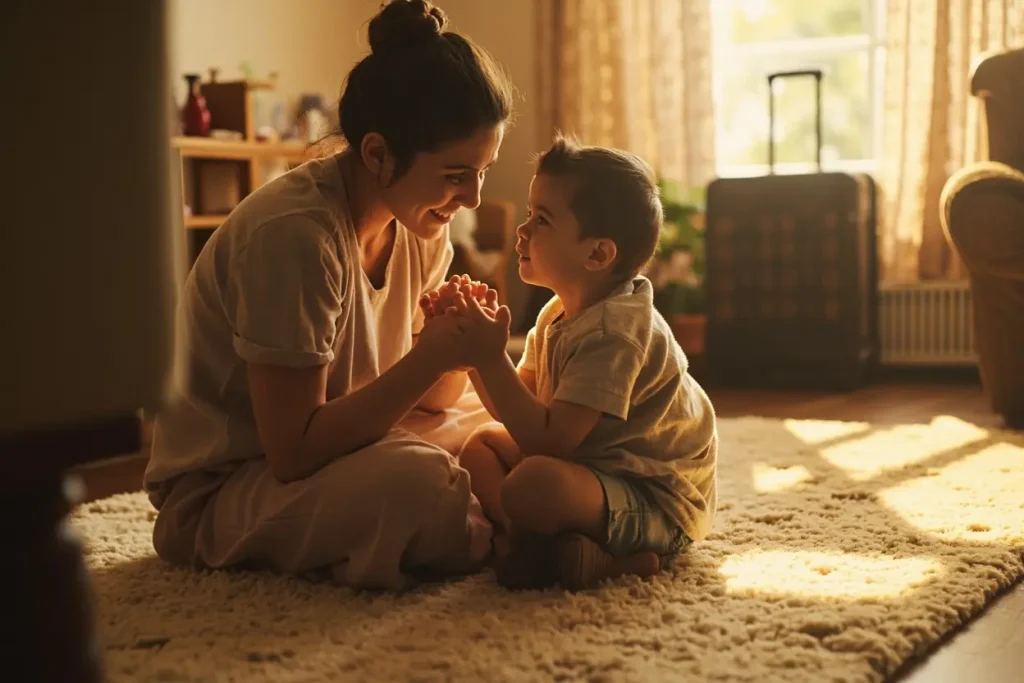 Kiedy mama wyjeżdża